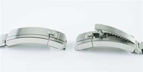 folding oysterlock safety clasp with rolex glidelock extension system|Rolex watch clasps.